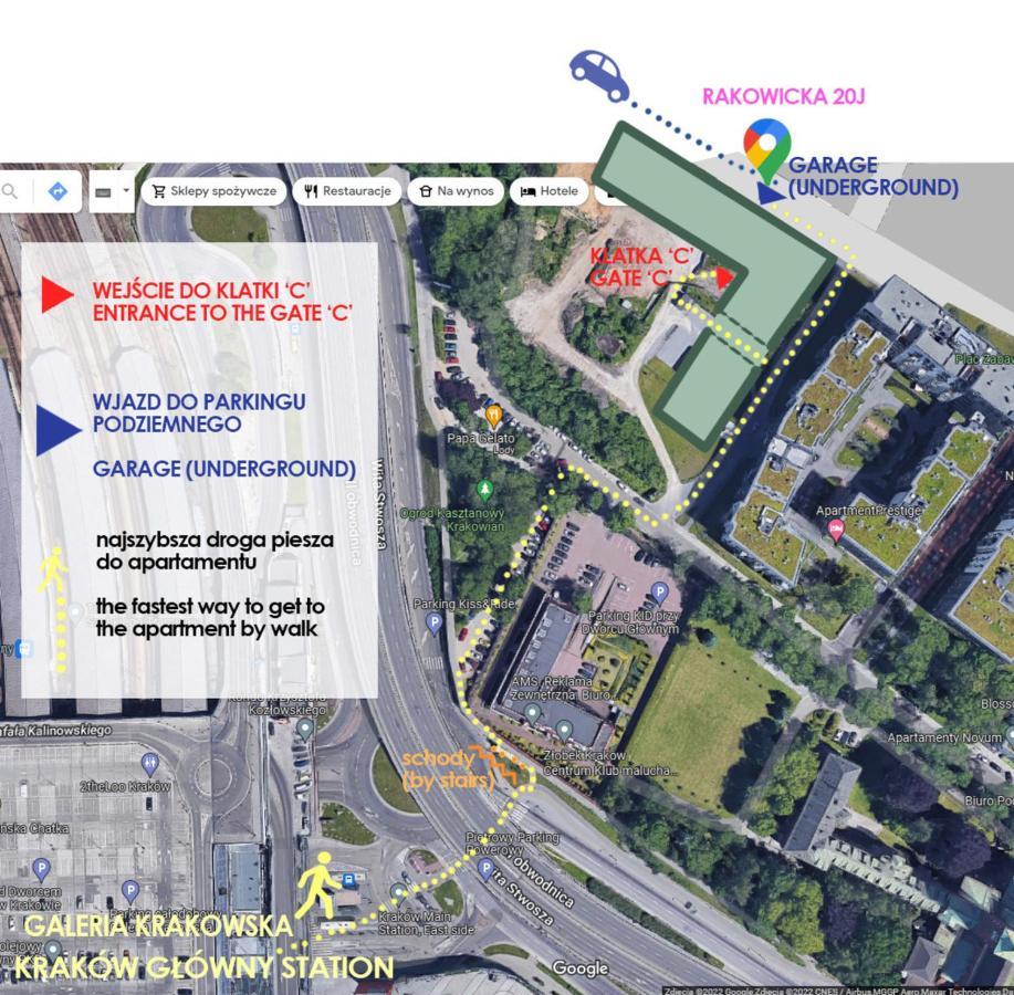 #1 Olive Apartment City Center Free Garage Krakow Ngoại thất bức ảnh
